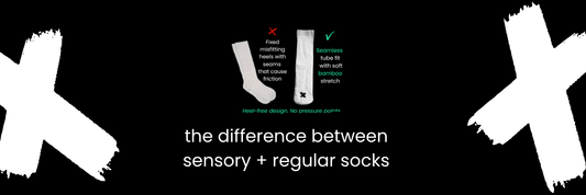 Sensory Socks vs Normal Socks: What’s the Real Difference?