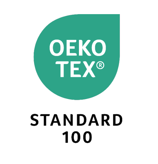 Oeko-Tex Standard 100 logo on a white background
